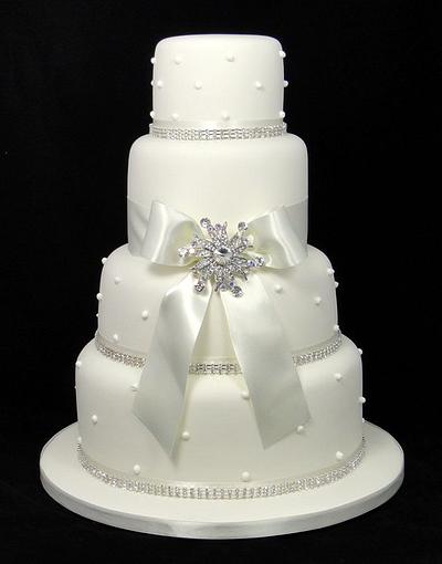 Kimberley Wedding Cake - Cake by Ceri Badham