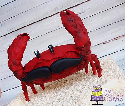 Moustached crab - Cake by M&G Cakes