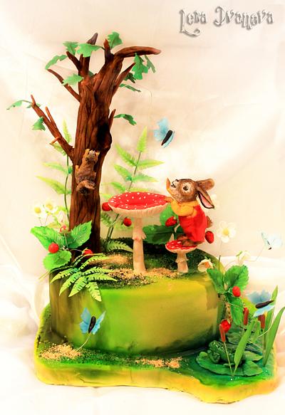 I am a bunny - Cake by Lera Ivanova