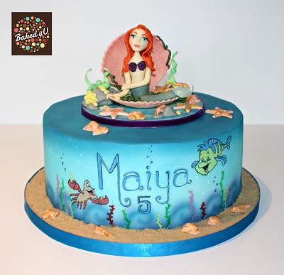 Little Mermaid  - Cake by Baked4U