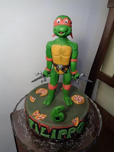 Teenage mutant ninja Turtle - Cake by silviacucinelli