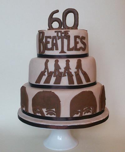Beatles Birthday Cake - Cake by Rosewood Cakes