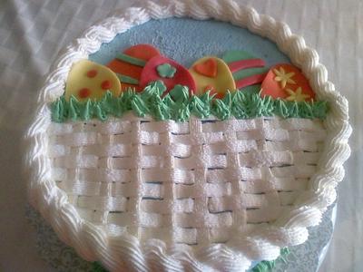 Easter Basket Cake - Cake by Kristi