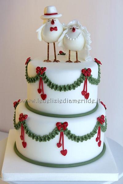 Christmas wedding - Cake by Luciana Amerilde Di Pierro