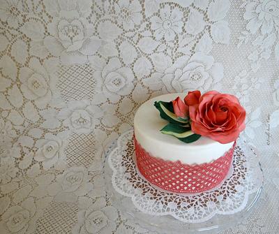 Classic Coral - Cake by Firefly India by Pavani Kaur