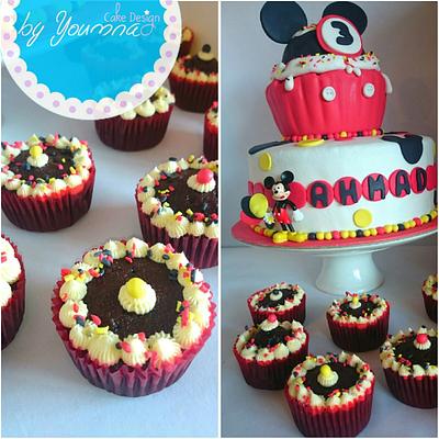 Mickey mouse  - Cake by Cake design by youmna 