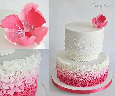 wedding cake  - Cake by CakesVIZ