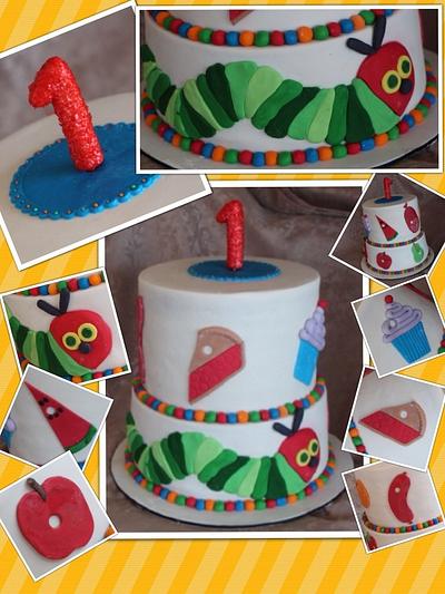 The very hungry caterpillar - Cake by Yummilicious