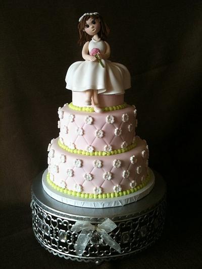 First communion inspiration - Cake by Diana