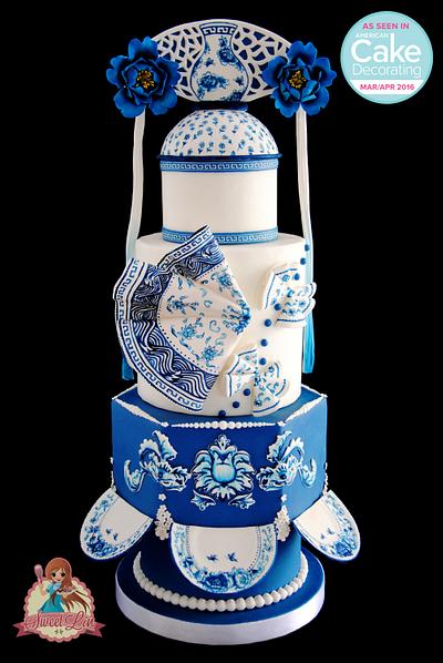 Chinese Ceramic Cake - Avant-Garde Collaboration - Cake by SweetLin