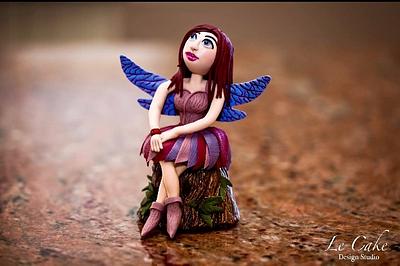 Fairy from the Celtic Cakers collaboration "Away with the fairies" - Cake by Le Cake Design Studio