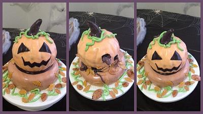 Scary Pumpkin  - Cake by klinong
