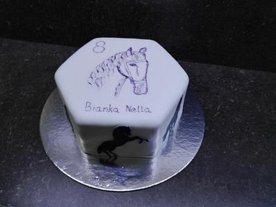 Horse cake - Cake by Katarina Prochyrova