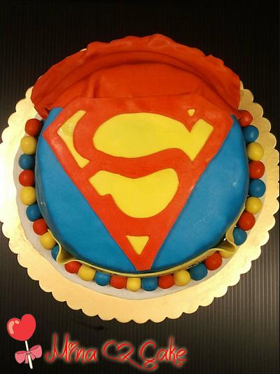Superman - Cake by Samantha