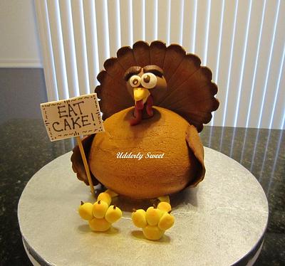 Silly Turkey - Cake by Michelle