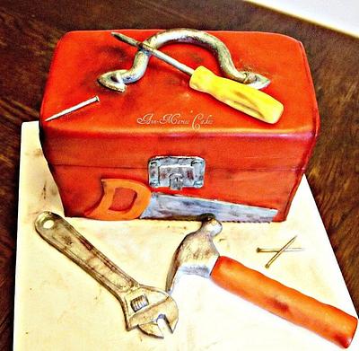 A man's tool box - Cake by Ann-Marie Youngblood