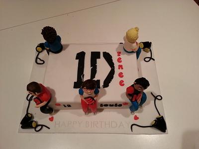 One Direction Cake - Cake by Rachel Nickson