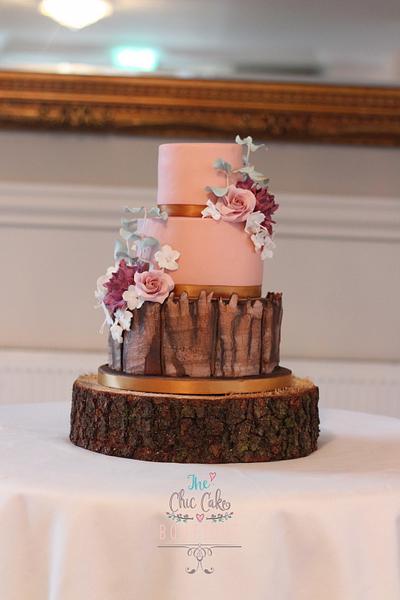 Autumnal wedding cake - Cake by The chic cake boutique