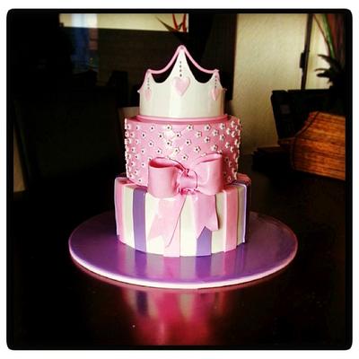1st Birthday Cake - Cake by Katrina's Cupn Cakes