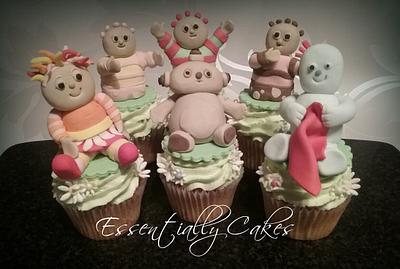 In the night garden cupcakes - Cake by Essentially Cakes