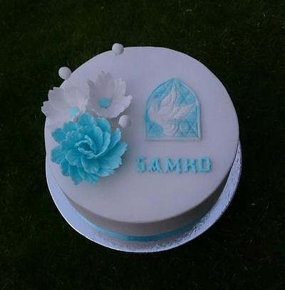 First holy communion cake - Cake by AndyCake