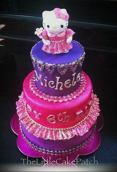 Princess Hello Kitty - Cake by Joanne Wieneke