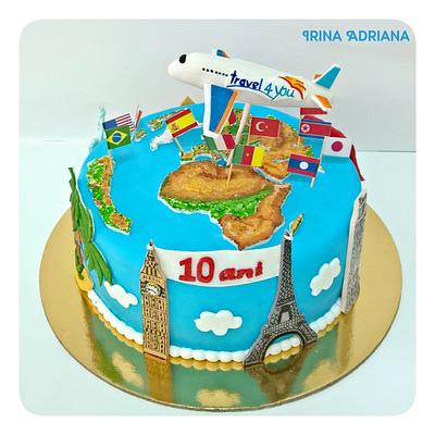 Travel 4 You - Cake by Irina-Adriana