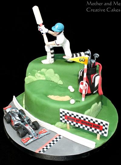 Favourite sports cake - Cake by Mother and Me Creative Cakes