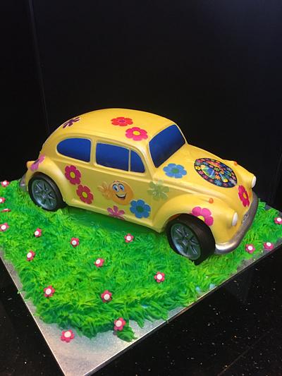 Another Flower Power Cake - Cake by Kevin Martin