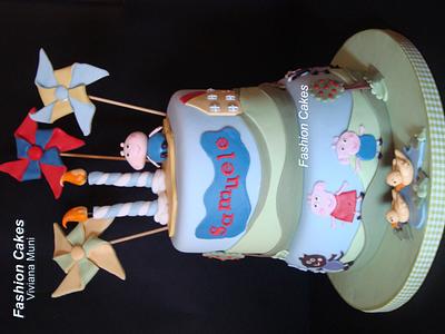 Peppa Pig!!! - Cake by fashioncakesviviana