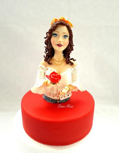 My lady - Cake by  Diana Aluaş