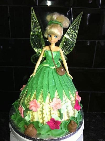 Tinkerbell x  - Cake by charmaine cameron