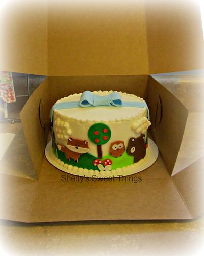 Woodland - Cake by Shelly's Sweet Things