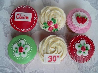 Cath Kidston style cupcakes - Cake by Jane Moreton