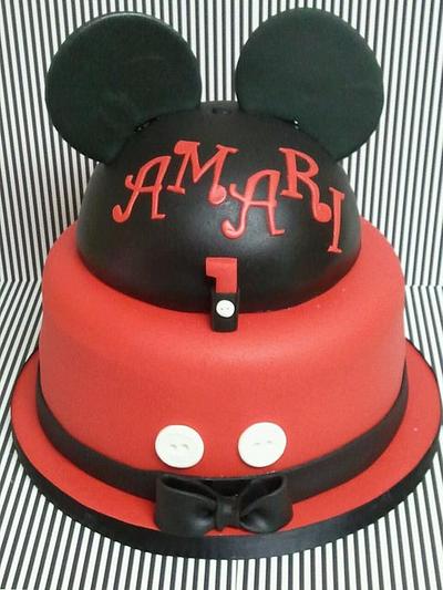 Amari's 1st Birthday - Cake by Cake Creations by Trish