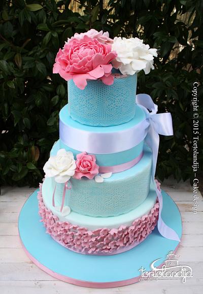 Wedding cake - Cake by Tortolandija