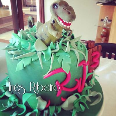 T-Rex  - Cake by Ines Ribeiro 