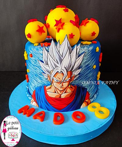 Dragon Ball z - Cake by Omnia fathy - le petit gateau