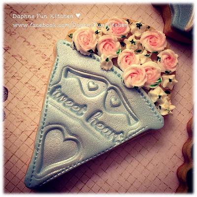 Wedding cookies  - Cake by DaphneHo