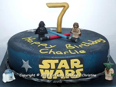 May the Force be with you Lego-Luke! - Cake by Christine Ticehurst
