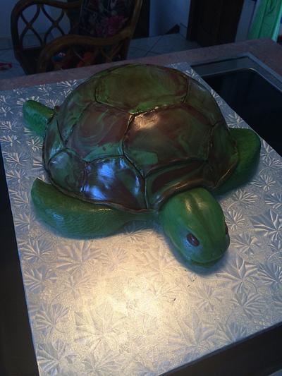 Turtle cake - Cake by Nicolle Casanova