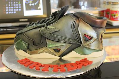 Nike LeBron XI - Cake by Reggae's Loaf