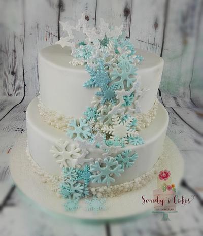 Weddingcake Happy New Year - Cake by Sandy's Cakes - Torten mit Flair