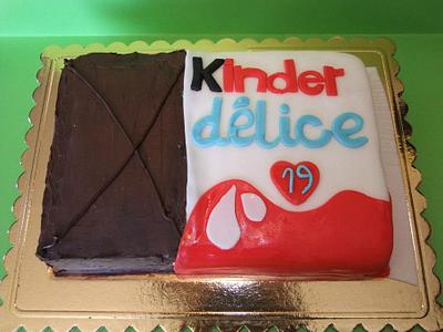 CAKE KINDER DELICE - Cake by Marilena