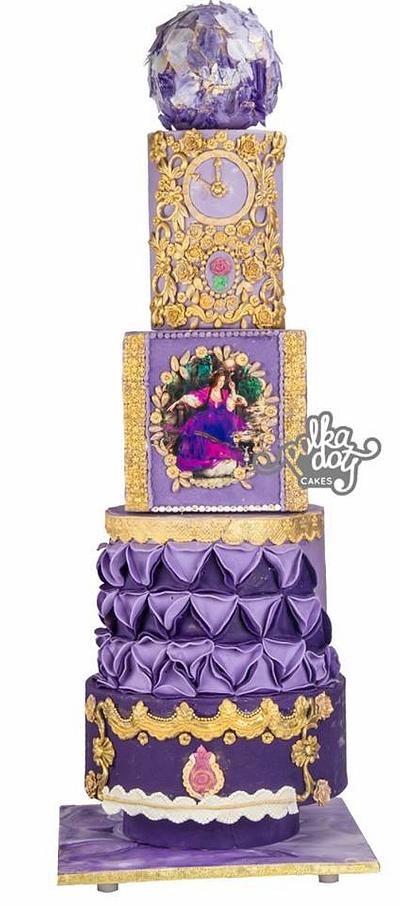Purple Wedding Gallore - Cake by Cakeville