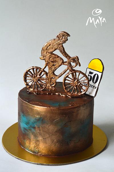 The Golden Bicycle - Cake by Abha Kohli