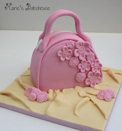 Pink Handbag for Class - Cake by Marie's Bakehouse