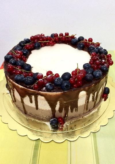 Trio chocolate cheesecake - Cake by Loreta