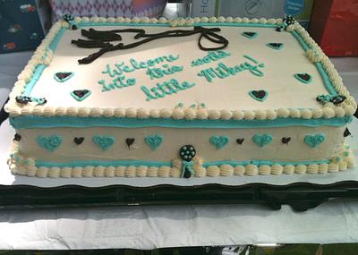 baby shower cake - Cake by Samantha Corey