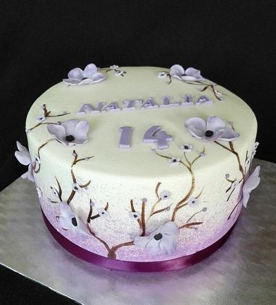 Violet  - Cake by Anka